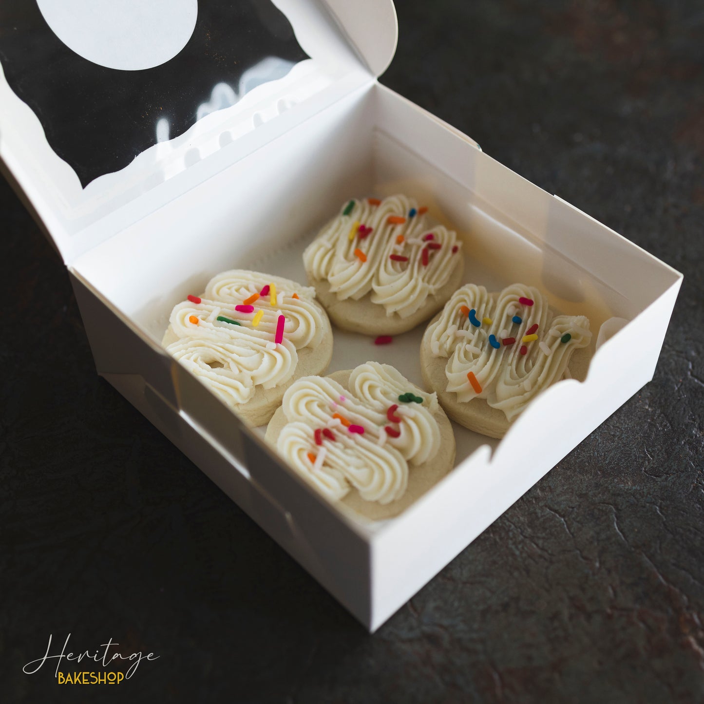 Rainbow Sprinkle Sugar Cookies--NEW!