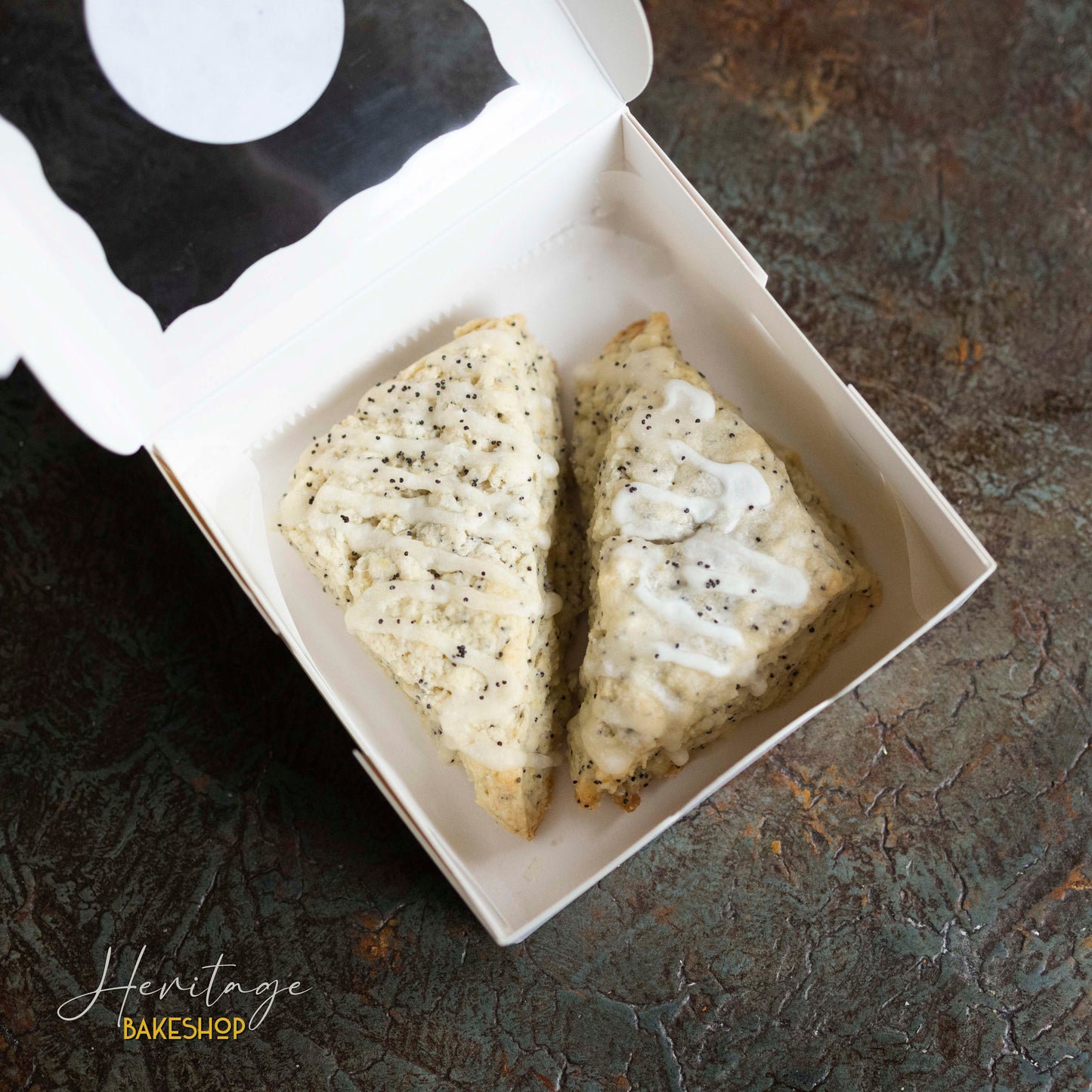 Lemon Poppyseed Scones
