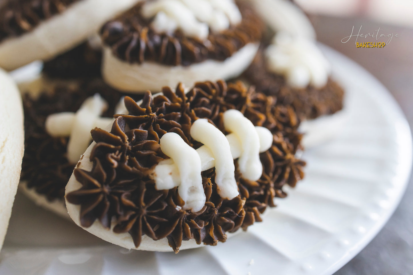 Football Sugar Cookies (One Dozen)
