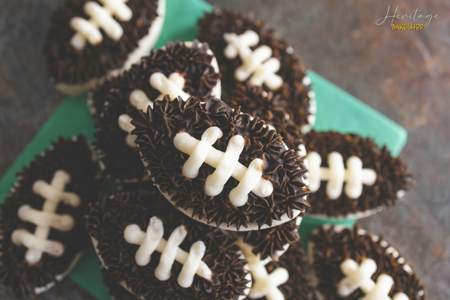 Football Sugar Cookies (One Dozen)