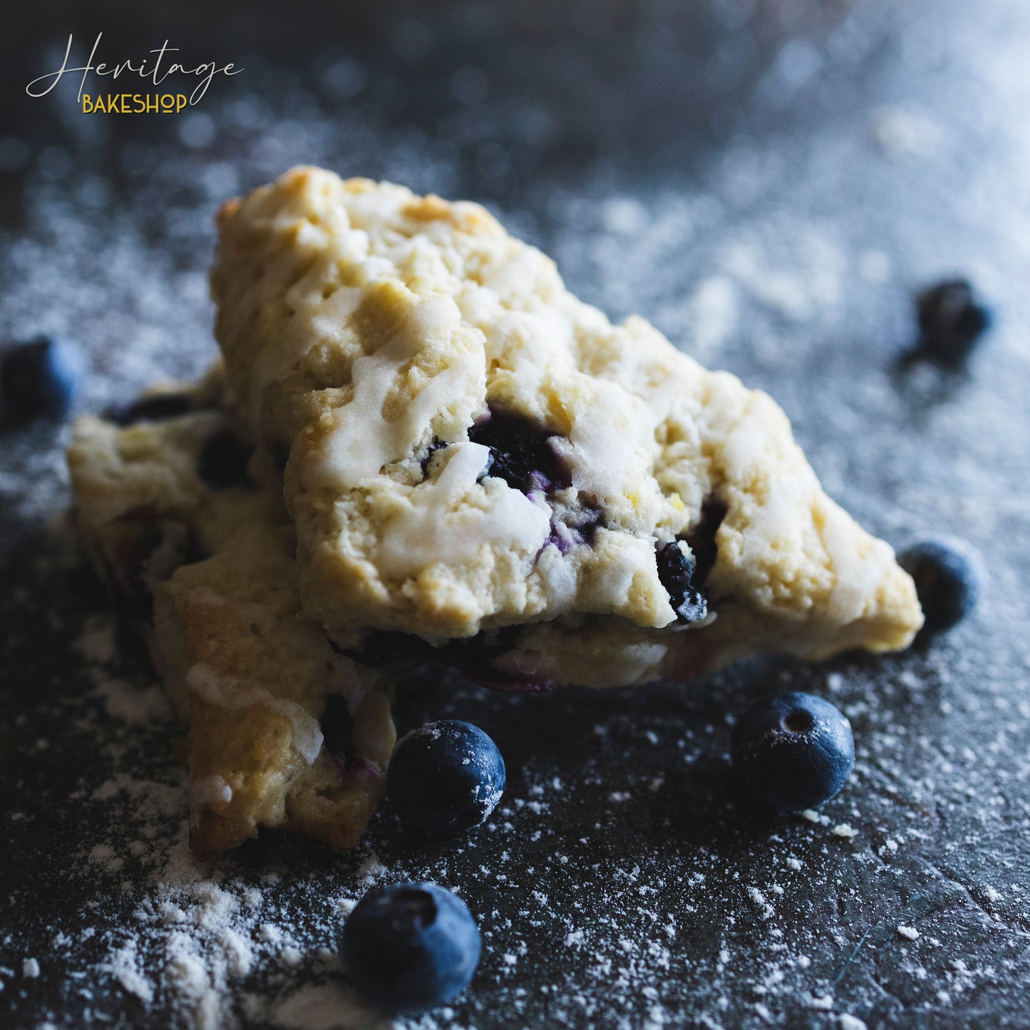 Blueberry Lemon Scones